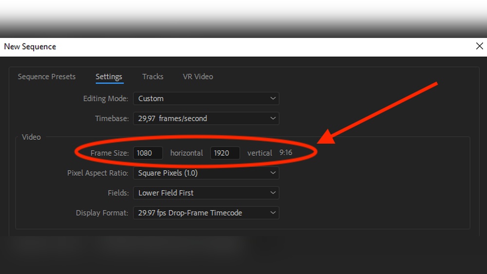 How to Apply Tiktok Format in Premiere Pro​​​​​