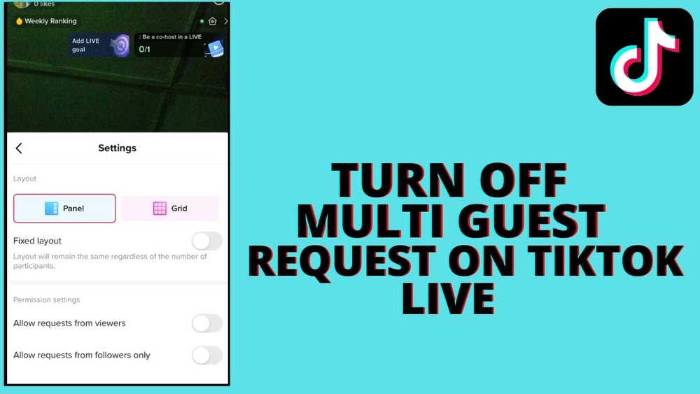 How to Disable Multiguest on Tiktok
