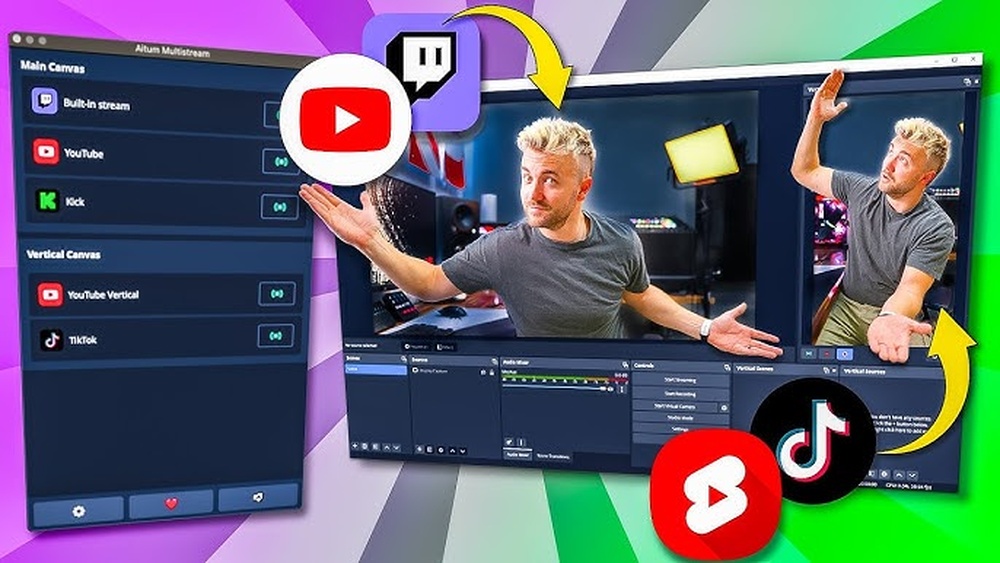 How to Multistream to Youtube Shorts And Twitch
