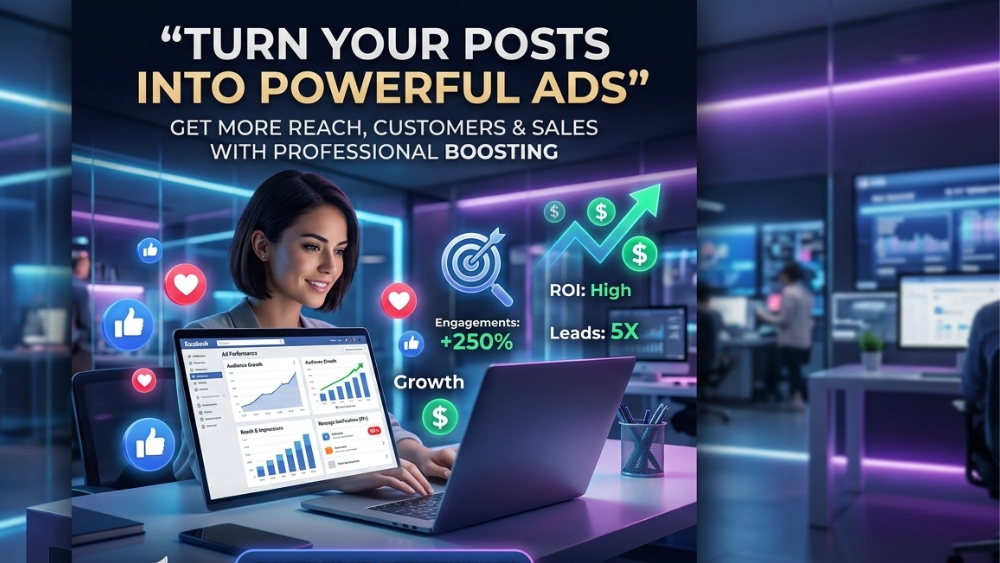 Facebook Image Boost Service